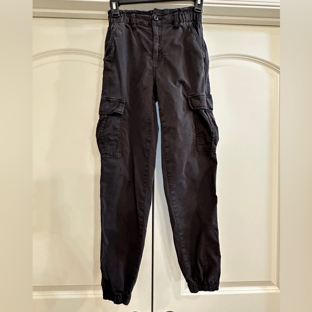 American Eagle Outfitters Black Cargo Pants Size 00